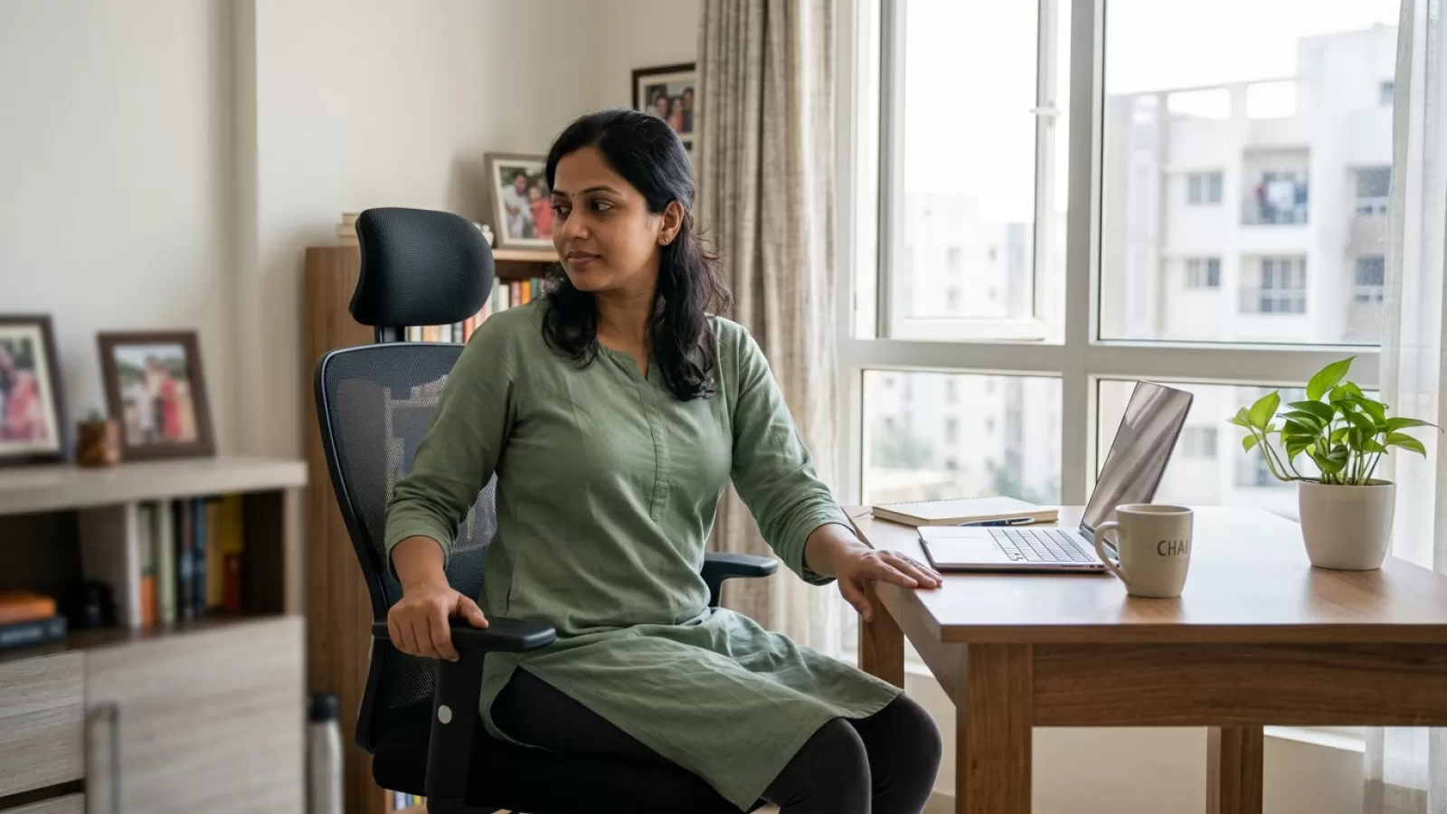 Back and Posture Exercises for Indian Adults to Do at the Desk During Work Hours