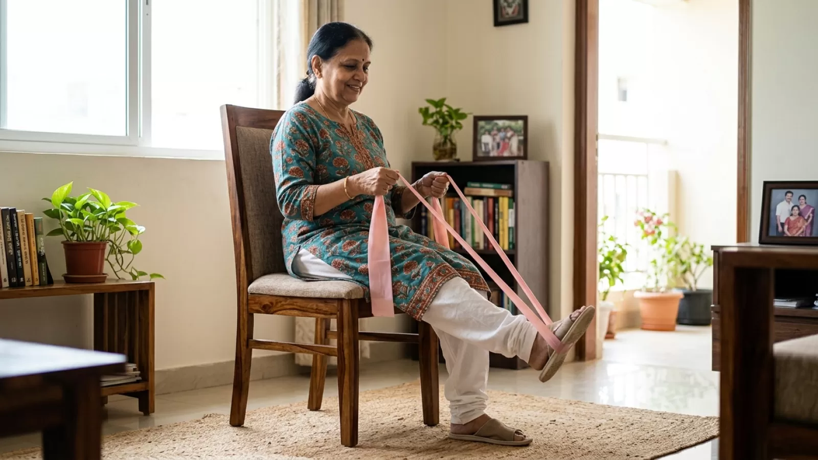 Chair Exercises at Home for Indian Seniors Who Find Floor Exercise Difficult