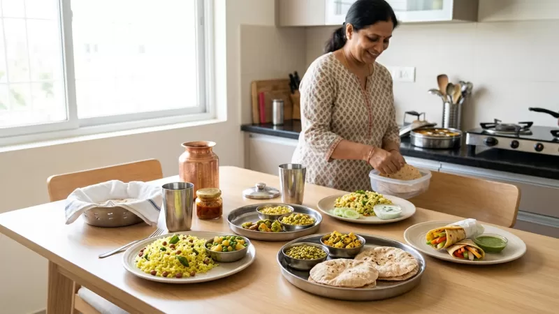 Easy Indian Lunch Ideas for Families When Everyone Wants Something Different