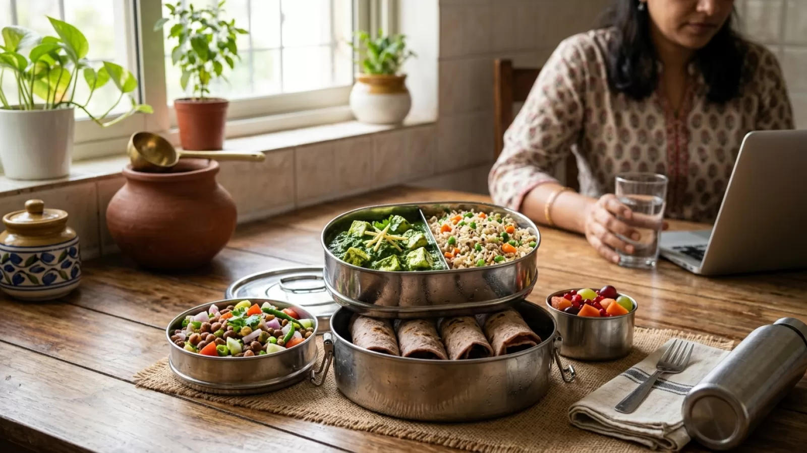 Healthy Indian Lunch Box Ideas for Working Professionals