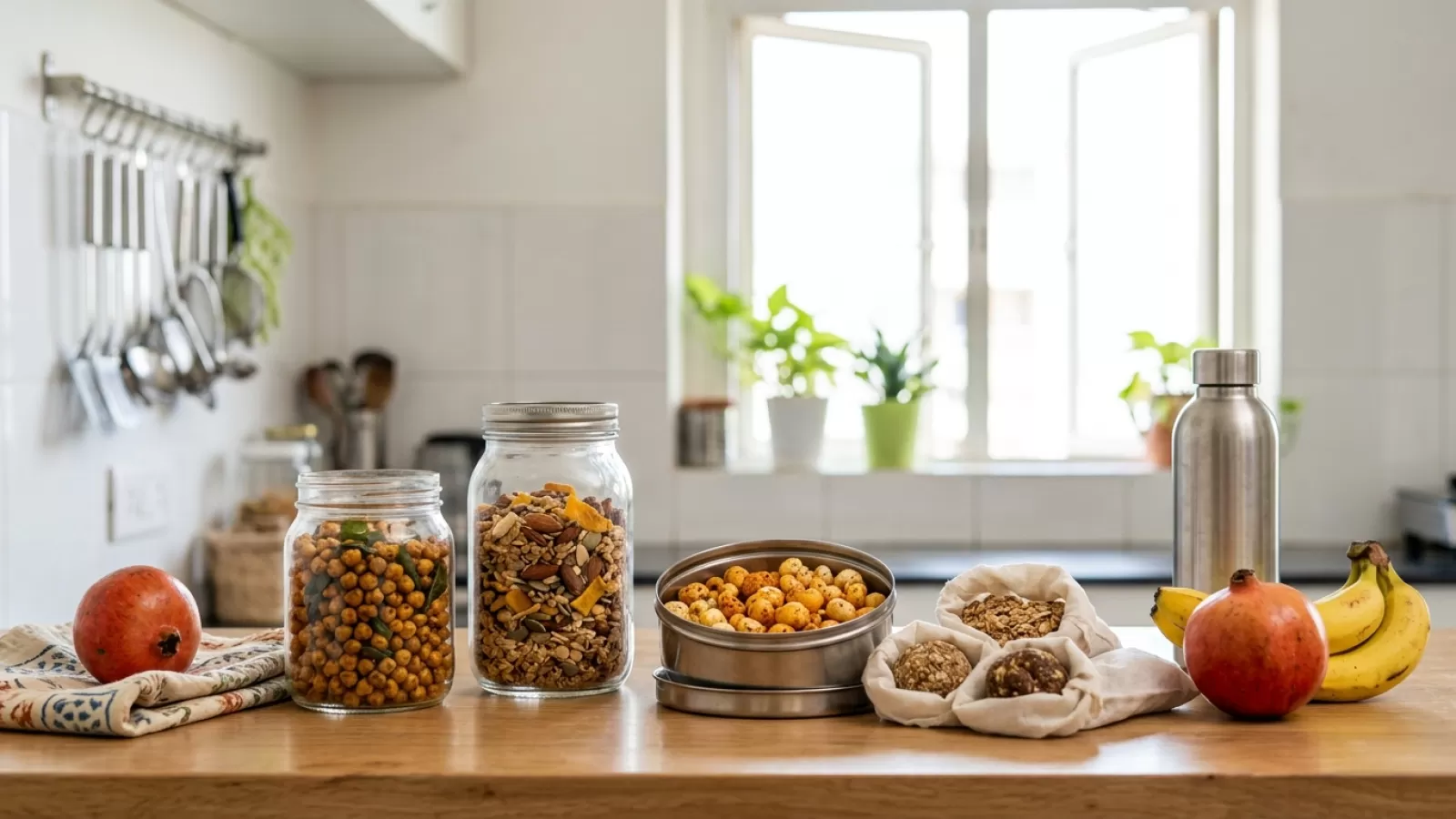 Healthy Indian Snack Ideas for Adults Whose Daily Schedule Keeps Changing