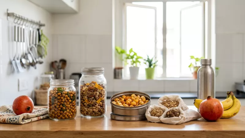 Healthy Indian Snack Ideas for Adults Whose Daily Schedule Keeps Changing