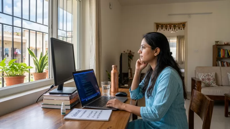 How Indian Work From Home Adults Can Protect Eye Health During All-Day Screen Use