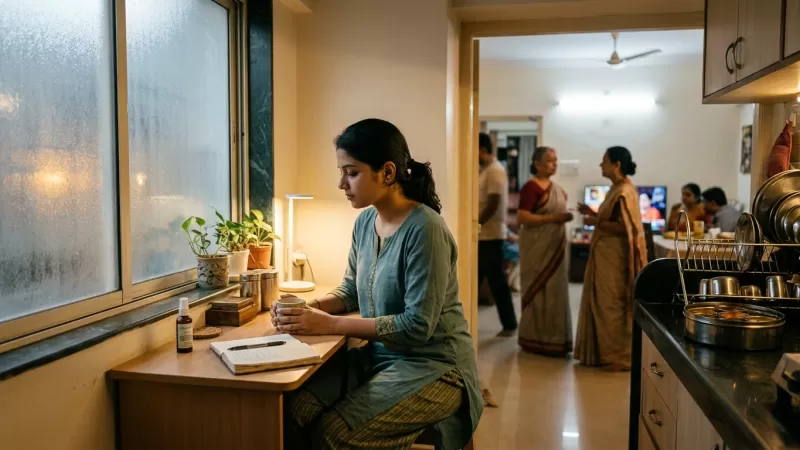 How to Establish a Personal Night Routine Inside a Busy Indian Joint Family Household