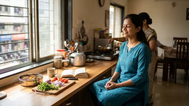 How to Maintain Inner Calm When Your Indian Household Is Always Busy and Loud