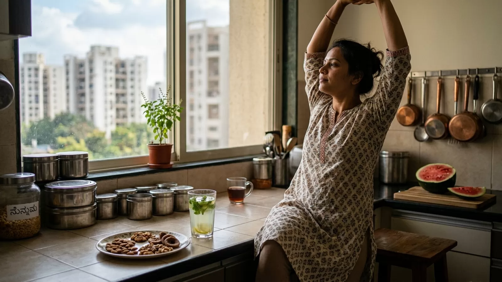 How to Manage Evening Energy Decline in Indian Adults Without Relying on Caffeine