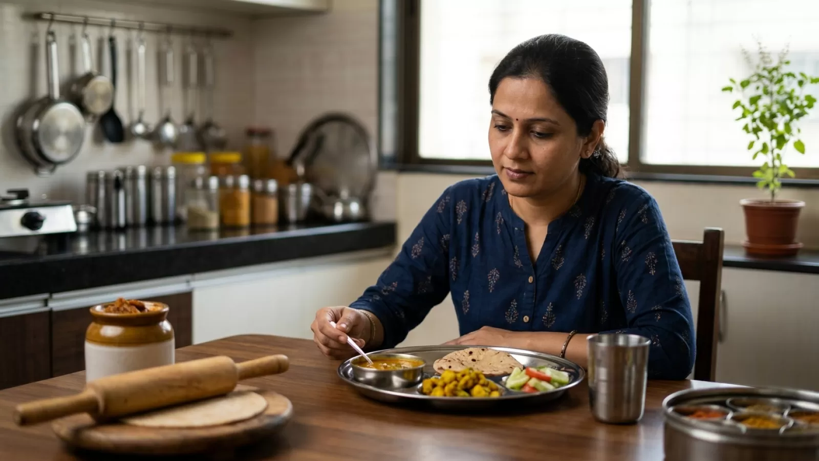 Indian Portion Control Tips That Help You Eat Less Without Counting Calories