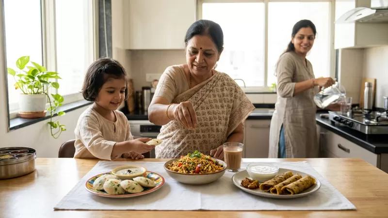 Indian Snack Ideas for Households Where Three Generations Have Different Needs