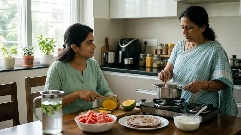 Indian Summer Eating Habits That Support Energy and Cooling When Heat Is Intense