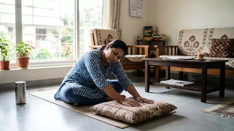 Low Energy Home Workout Ideas for Indian Adults Who Are Too Exhausted to Exercise