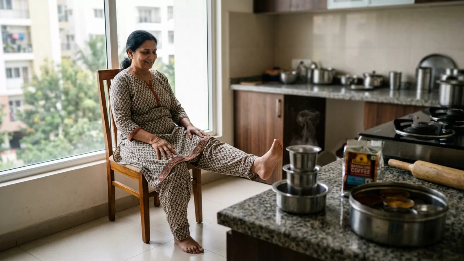 Morning Stiffness Relief Exercises for Indian Adults to Do at Home Before Work