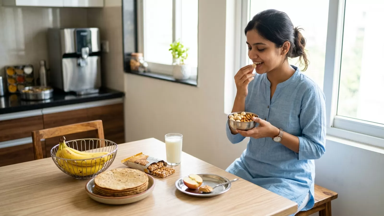 Quick Nutritious Indian Snack Ideas When There Is Genuinely No Time to Prepare