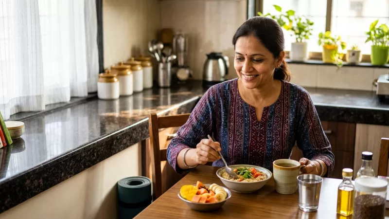 Small Daily Health Practices for Indian Adults Who Want Long Term Wellbeing