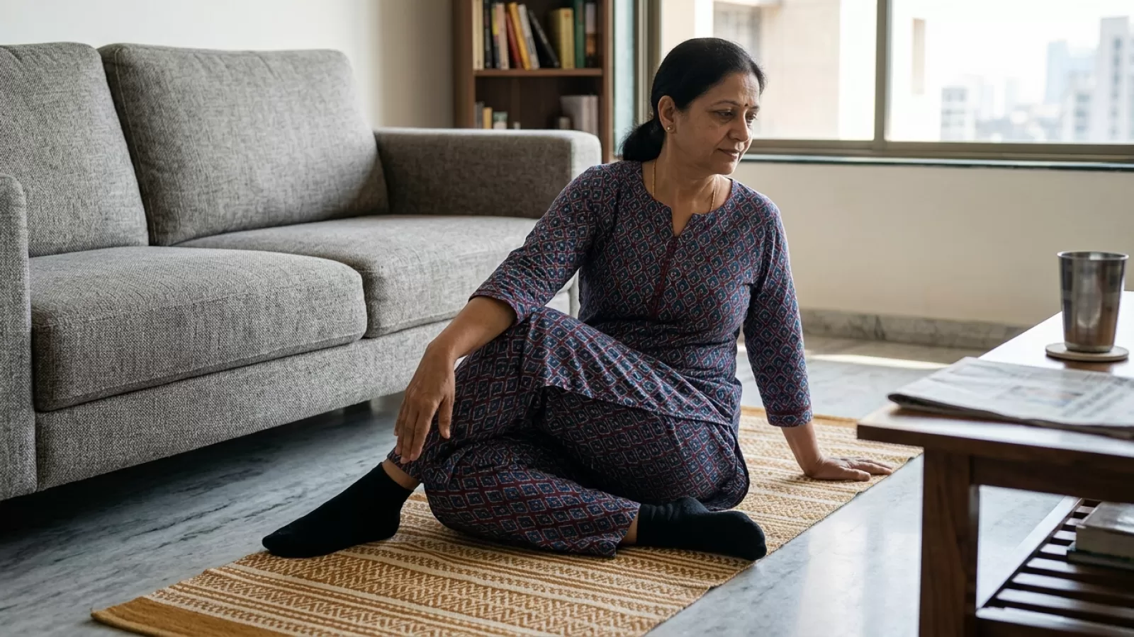 Sofa Sitting Back Ache? Use This 5-Minute Mobility Flow