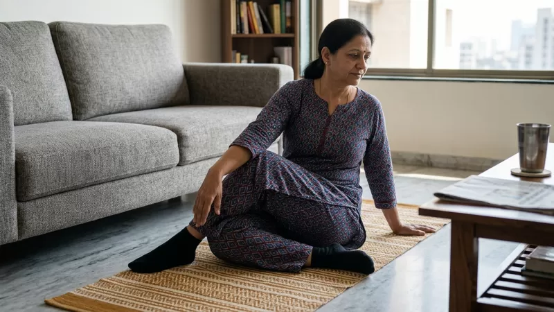 Sofa Sitting Back Ache? Use This 5-Minute Mobility Flow