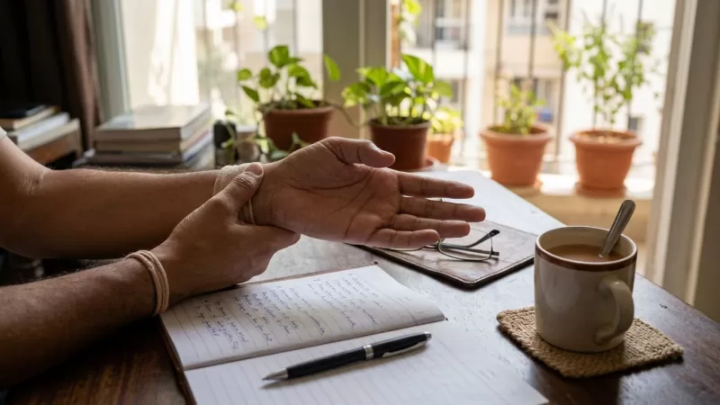 Writing Strain? Restore Wrist Flexibility During Short Pauses